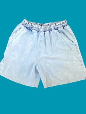 Vintage acid wash shorts